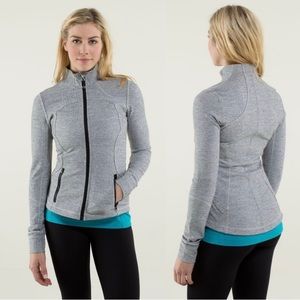 Lululemon Forme Jacket II Heathered Herringbone Size 10